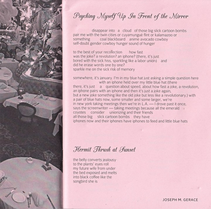 SPAM 7; editors: Denise Bonetti, Maria Sledmere, Maebh Harper and Max Parnell; cover: Raissa Pardini; spamzine.co.uk